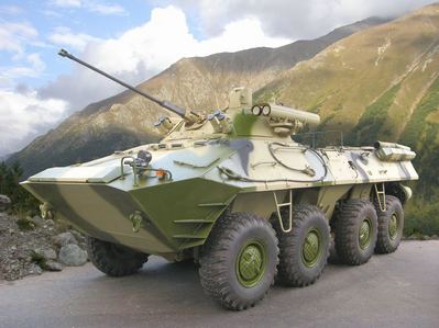  I am a BTR-90 that gained sentience. Here is a foto of my better side (I believe this is my better side...)