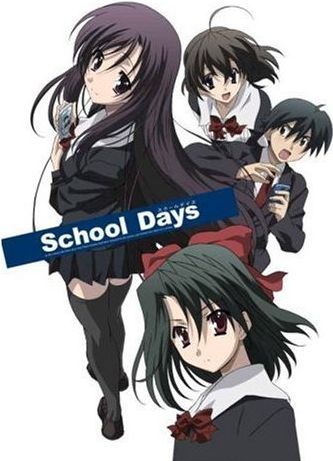  Even though I hate the Аниме itself, School Days comes to mind for me.