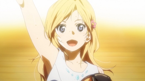  My 最喜爱的 日本动漫 gal has probably got to be Kaori from Your Lie in April