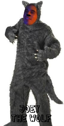  Joey dressed as a волк <33333