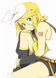  No it's not Rin she looks like this : Her hair is еще yellow And she almost always has that outfit