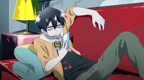  Staz from Blood Lad. I like Blood Lad, but I do like this character mais than the no geral, global show.