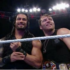  Dean Ambrose and Roman Reigns