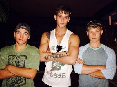  Dylan Sprayberry, Cody Saintgnue and Mason Dye