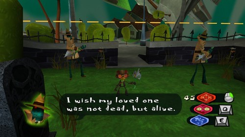  I'd want to be in Psychonauts! I want to go exploring inside everyone's minds. :D