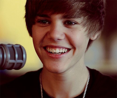  Justin's smile is AMAZING