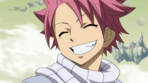  Natsu form fairy tail reminds me of my brother .3. It's just that SMILE is beautiful... I have a Crush on Natsu... And my brother is cool too but he's my brother so.. XP X.X