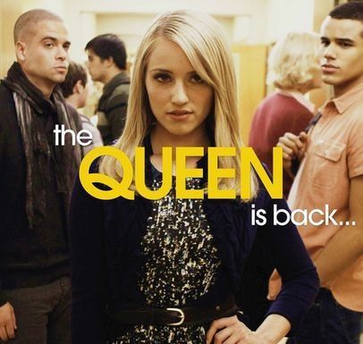  Quinn Fabray, mostly because she is so strong and awesome. And because Dianna Agron is one of my Favorit actresses. She is so gorgeous.