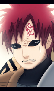  My inayopendelewa scene is from Naruto Shippuden, when Gaara fights against his reanimated father, Rasa. The part where Rasa tells Gaara he's sorry for not loving him like a parent should, made me tear up. Then when Rasa tells Gaara that his sand is his mother Karura protecting him and that Gaara was always loved. I thought it was so cute and sad when Gaara started crying.