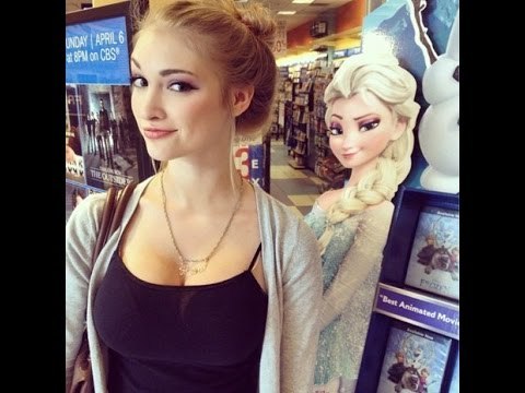  Anna Faith Carlson. The real-life Elsa from Frozen.