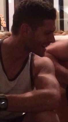  Sorry, I'm doing Jensen too.. he has such amazing arms, ohmylord arm porn