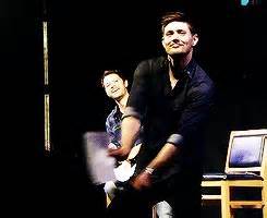  Jensen dancing on stage :)