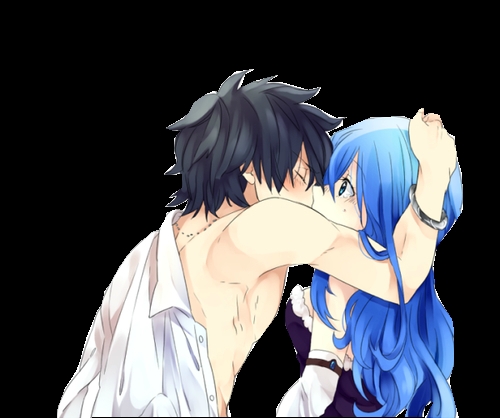 Who does Gray like? Juvia. Juvia all the way. Sure, there are PLENTY GraLu (ew) and GrayZa (ew) moments in the Anime, but so what? In the Manga, apparantly Gray and Juvia have been dating for like a year or so, and have slept in the same bed multiple times. And besides, for me GrayLu and GrayZa seem like crackships since Gruvia is my OTP. 
~~~~~~~~~~~~~~~~~~~~~~~~~~~~~~~~~~~~~~~~~
Sure, Gray may or may not have liked Lucy back when she first joined. But guess what, so did Makarov~! Yeah, Makarov liked Lucy when she first joined. So it doesn't mean anything. Gray might have actually thought of Lucy as more than a friend at some stage at first. But she was the first non...facially challenged person in the Guild apart from Mira. So he was shocked. Ehh, Gray WAS really dumb and stupid at the start and I didn't ship GrayLu ever. And..didn't it used to be GraLu? Lucy is stupid, dumb and weak as it is, and since when did she have enough to be even accepted by Gray? Juvia is, yes, my favourite character right after Gray. I do have a crush on Gray, so U want him to be happy. AND! Before you say he has more hints he likes Lucy and not Juvia, remember! Everyone he cared for/loved either got harmed or died. Remember? Ultear and Ur. He doesn't want to go through that again so he pretends to not like Juvia, but really he does. How could you know like Juvia?
~~~~~~~~~~~~~~~~~~~~~~~~~~~~~~~~~~~~~~~~~
As for GrayZa. HOLD UP, who even made this?! Jellal? Juvia? Ok, so if Jellal and Juvia never existed then MAYBE Gray x Erza would be acceptable. Maybe. Depends. If Gray liked Erza and Erza wasn't such a mard and wasn't so into her cake then maybe. But even so, I would still ship GraTsu before GrayZa I mean like seriously? Gray and Natsu deserve love more than "Titania: Queen of the fairies". Yes, I do like Erza. No, I don't like Lucy. My top 10, (I like all these, but 1 is the best)
1) Gray
2) Juvia
3) Mira
4) Frosch & Lector
5) Sting & Rogue
6) Natsu
7) Pantherlily
8) Erza/Capricorn/Cancer/Aries/Wendy/Scorpio
9) Happy
10) Igneel/Weisslogia.

#Least favs, 1 is least fav#

1) Lisanna/Lyon (ew)
2) Ultear
3) Daphene
4) Lucy
5) Cana
6) Carla
7) Edo Lucy and Edo Levy
8) Edo Erza
9) Gajeel
10) Yukino