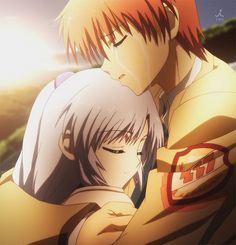 Kanade & Otanashi
For some reason this is my favorite of all time and I've seen Clannad, Anohana, Kanon etc. 
Simply beautiful anime. Only problem is I wish it was just a little bit longer.