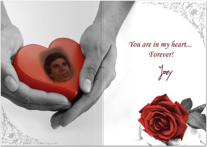  Joey is my loving valentine ❤
