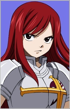  Erza Scarlet from Fairy Tail.