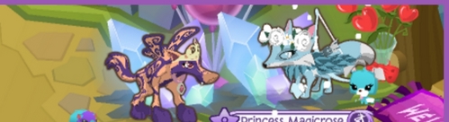 mine (It is animal jam my favorite game i play. I am the fox and my sister is the wolf)