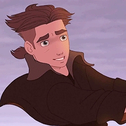 Probably ol' Jimbo from Treasure Planet.
Jim is pretty neat.

Or Rapunzel.