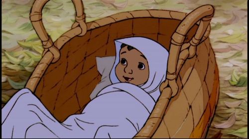  Baby Mowgli is really cute. <3 No wonder Baggy and the Serigala took him in. Other cute animated characters would be...Butters from South Park, most baby Digimon, Judy from Zootopia (I can't say no to a bunny!), Thumper from Bambi, little Merida...
