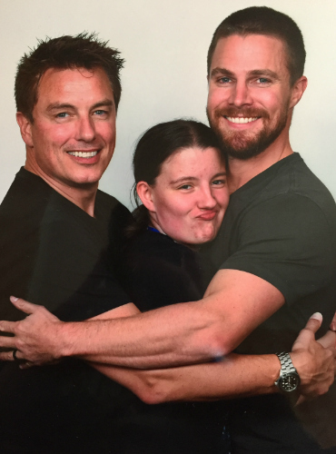  I will NEVER get over the Vicky sandwich, sandwic (named sejak Barrowman) with Stephen Amell and John Barrowman! HABbdhjaskjas So so happy right now with how it turned out :D