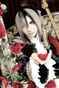  One... favorite... band..?! I guess Versailles would be that .... ONE MEMBER?! .... Teru I guess? Teru o Kamijo... Kamijo gets a lot of Amore though. Ill give Teru this credit