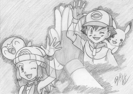  Dawn is the queen!Or May...but he never loves May au Dawn.His only upendo is Serena.BUT I HATE MISTY AND SERENA.