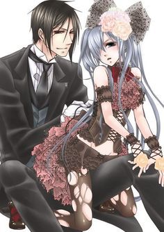 I can think of one, Sebastian x fem Ciel from Black Buttler Ciel was made female on this one, this way just meets mais my standards.