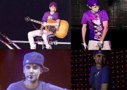 Justin in purple :)