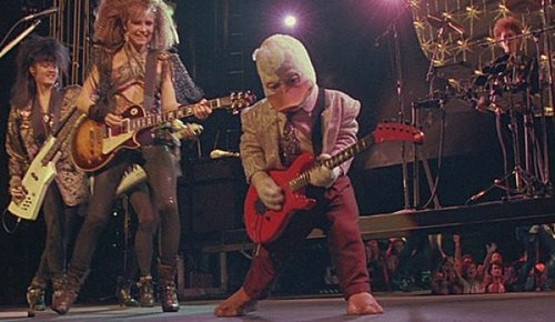 I'm watching Howard The Duck the movie. My first time seeing this film when I was three.