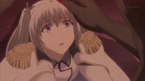  Qualidea Code: Maihime Tenkawa had this face when she realized that the huge Unknown(an alien) she had killed was Airi Yūnami, whom she looked up to as a mother figure.