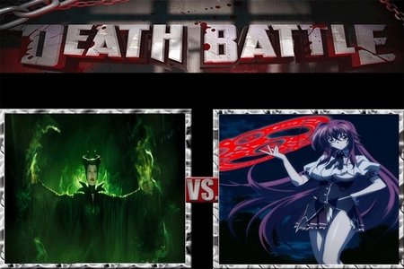  Here's one of mine, Maleficent (Maleficent) VS Rias Gremory (High School DxD).