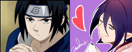 Well, when I was about 11 or so, I really liked Sasuke from Naruto...I was a fucking idiot.
(Still am)
Now, I have better taste and I'm in love with Mephisto from Blue Exorcist~
My husband~ <3