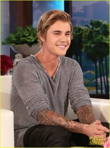  Bieber's bright and beautiful smile :)
