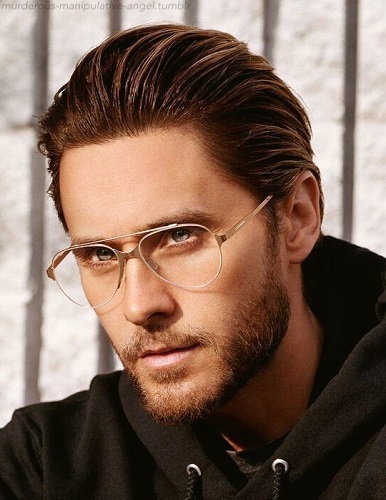  Leto with glasses