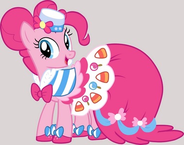  사랑 Pinkie Pie's Gala Dress so much I cosplay her wearing it
