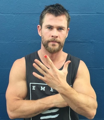  Chris's Thor-iffic arms<3