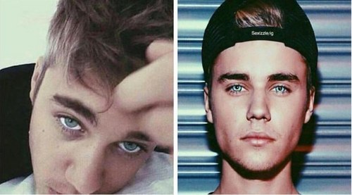  Justin's eyes