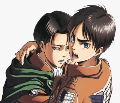  Eren x Levi I wil NEVER stop shipping this <3