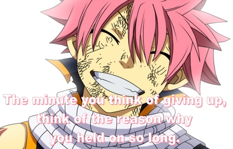 Natsu Dragneel from Fairy Tail.
