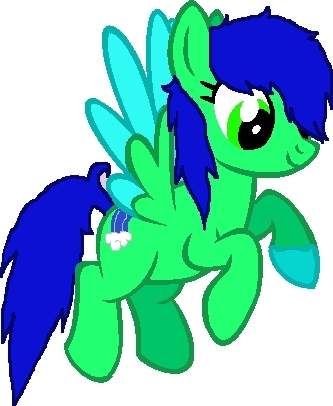  Oh god... I think it was this one. My old ponysona and the one my username is based off, Aqua Marine.