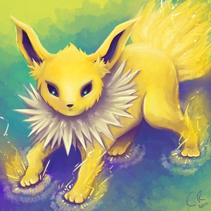 Same here! I love all of the eeveelutions, so totally Jolteon!