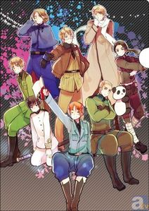  Hetalia, I started watching it a couple of months پہلے (around November I believe) and it's now my favourite anime, I think I'm addicted to it