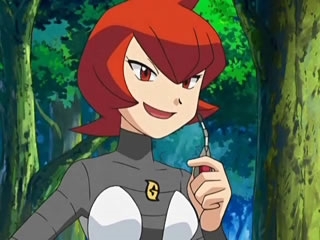  Commander Mars of Team Galactic from Pokemon, Diamond and Pearl.