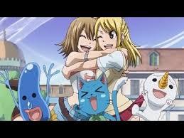 I seen Fairy Tail Movie. It was a good Anime Movie. You should watch Rave Master it came out before Fairy Tail. And is from the same creator Hiro Mashima. And Fairy Tail and Rave Master did a Crossover ova Episode that you should check out. It's from the picture I posted here. :3