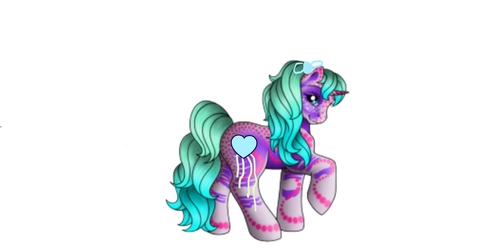  Name Of OC: Dottie Shine Age: 16 Gender: mare Race: Unicorn Likes: Cupcakes, pastels, love, kindness, bows Dislikes: selfish ponies, beige, her body patterns, Friends: all ponies are Dottie's friends! Family: The Clouds (it'll make sense when wewe read her backstory) Cutiemark: A pastel blue moyo with pastel green stripes down her legs Backstory/Info: Dottie Shine was formed kwa the clouds. She was falling with the raindrops as a filly. She was made because in Equestria, nopony was being kind and helping others. Some gppony, pony was behind it, but she is anonymous. Dottie lived in the wild with other raindrop-ponies like her until a black cat with glowing green eyes came into her forest. Her name was Mittens. All the other raindrop-ponies, each not having the cause of Dottie's, were scared because they thought Mittens, being a black cat, was bad luck. Dottie approached and befriended her. They became best Marafiki and started traveling the world, making Marafiki with every gppony, pony they meet. Please consider Dottie Shine because I'm not the best artist and want zaidi art of her!