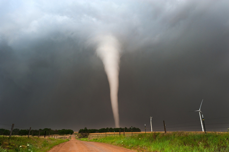  Whatever the phobia of tornadoes is called.