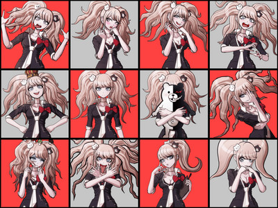 My family and my friends say I look like Allen Walker from D.Gray-Man! (Minus the white hair and scar) and I guess I have the same personality as Junko Enoshima from DanganRonpa 