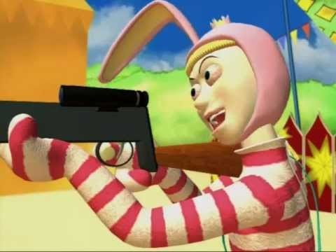  I finished Popee the Performer in one night, since it only had 39 episodes that consists of 4 minutos each :) It had a lot of gore that I have no idea how it became a kid's show anyway, but it also had very hilarious episodes.I would suggest it if you don't mind the cgi ;)