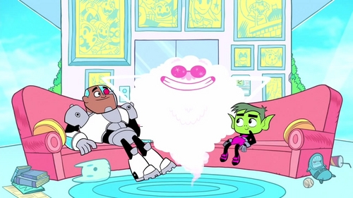  Beast Boy of Cyborg... I can't decide who's lazier!