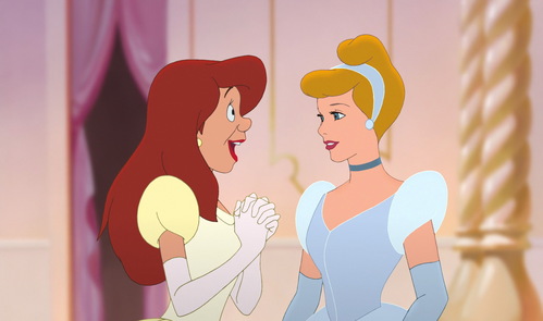 I'd like to think Cinderella and Anastasia are both strong females (though Anastasia is a protagonist for only about 20 minutes, but still).